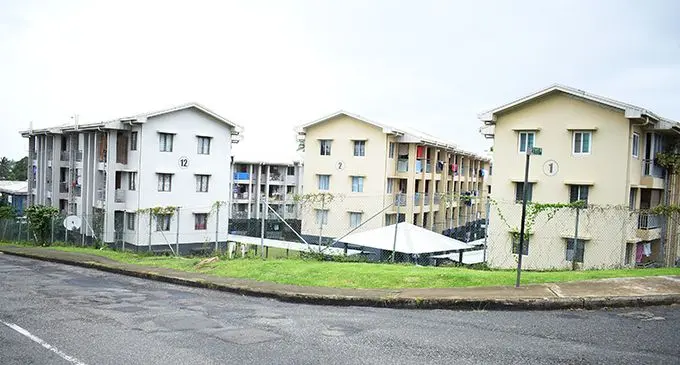 Some of the Public Rental Board flats at Nairai Road, Raiwai, in Suva.  Photo: Ronald Kumar