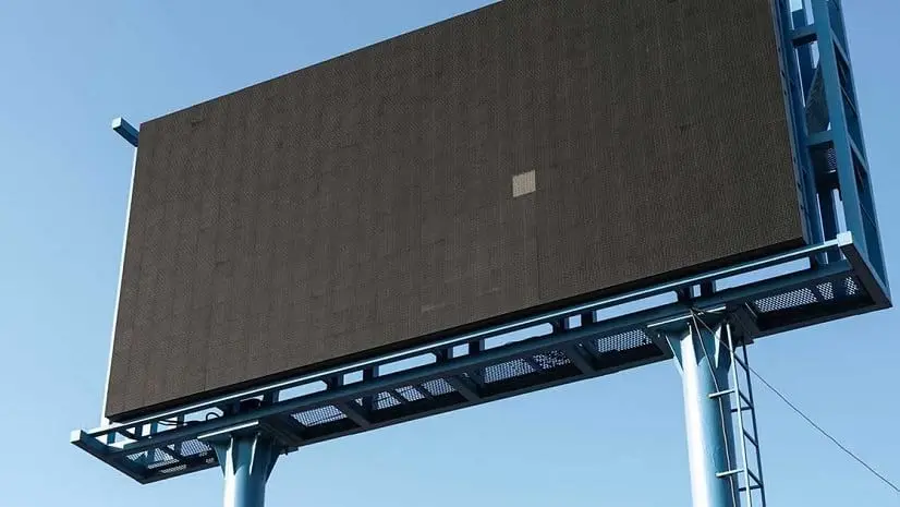 digital billboards.