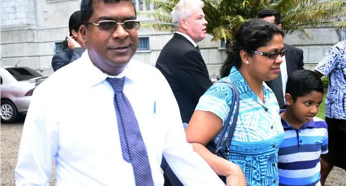 Minister for Waterways Mahendra Reddy in an earlier hearing