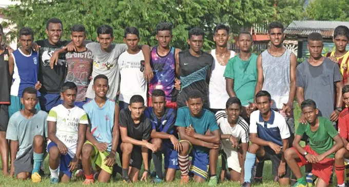 Labasa Under-16 side during training on February 18, 2019. Photo: Laisa Lui