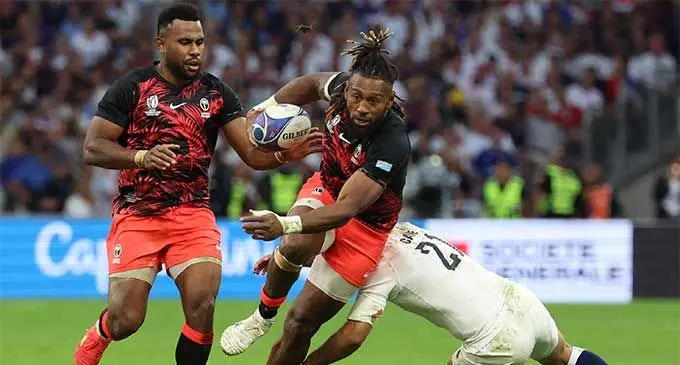 Former national captain Waisea Nayacalevu in action. Photo: AFP