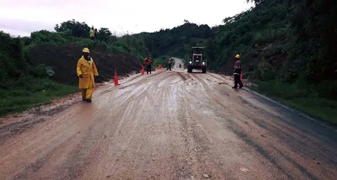Kings Road at Nabulini, Tailevu is now open to both lanes.