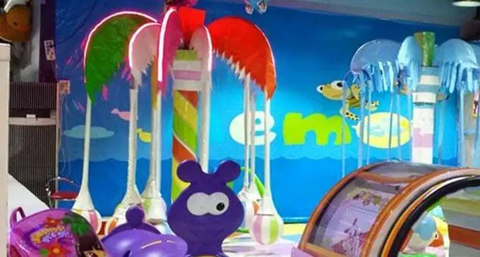 The alleged carousel type equipment at Tom's World in Damodar City, Suva.