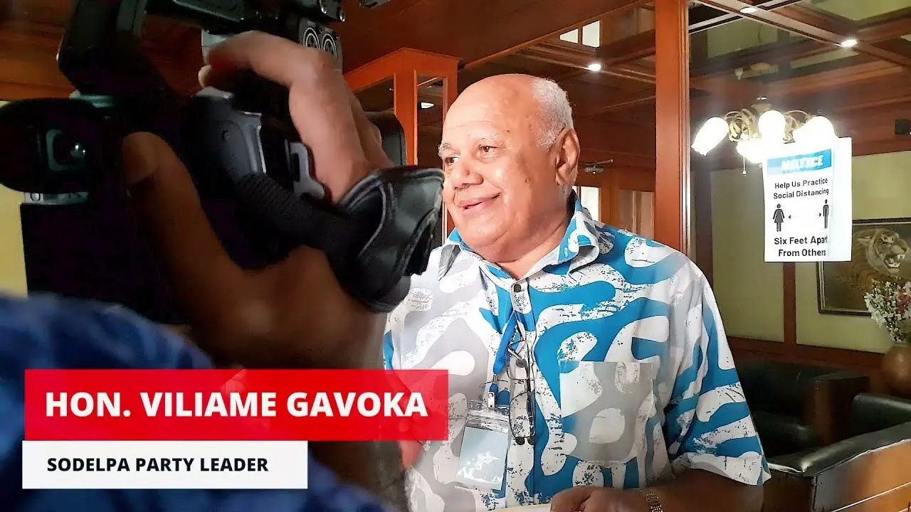 Hon. Viliame Gavoka Statement