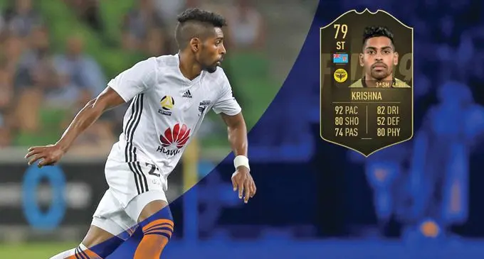 Roy Krishna’s FIFA 19 Ultimate Team Card that’s available for a week