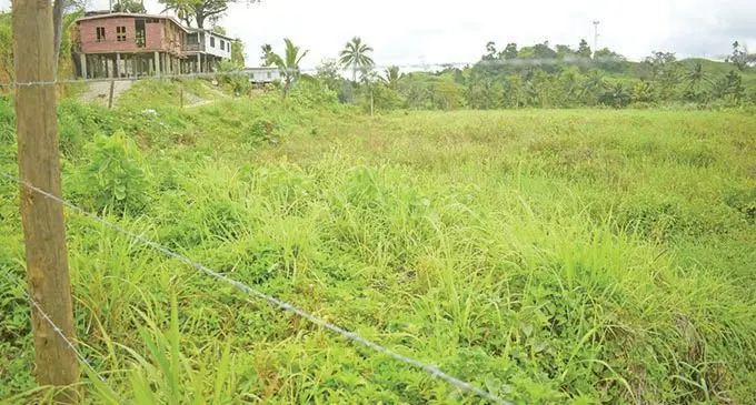 Land sales under dispute at Waidamudamu Settlement in Nausori. Photo: Ronald Kumar