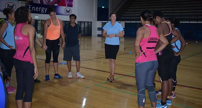 Fijian Pearls side at the FMF gymnasium on February  7,2019.  Photo: Simione Haravanua