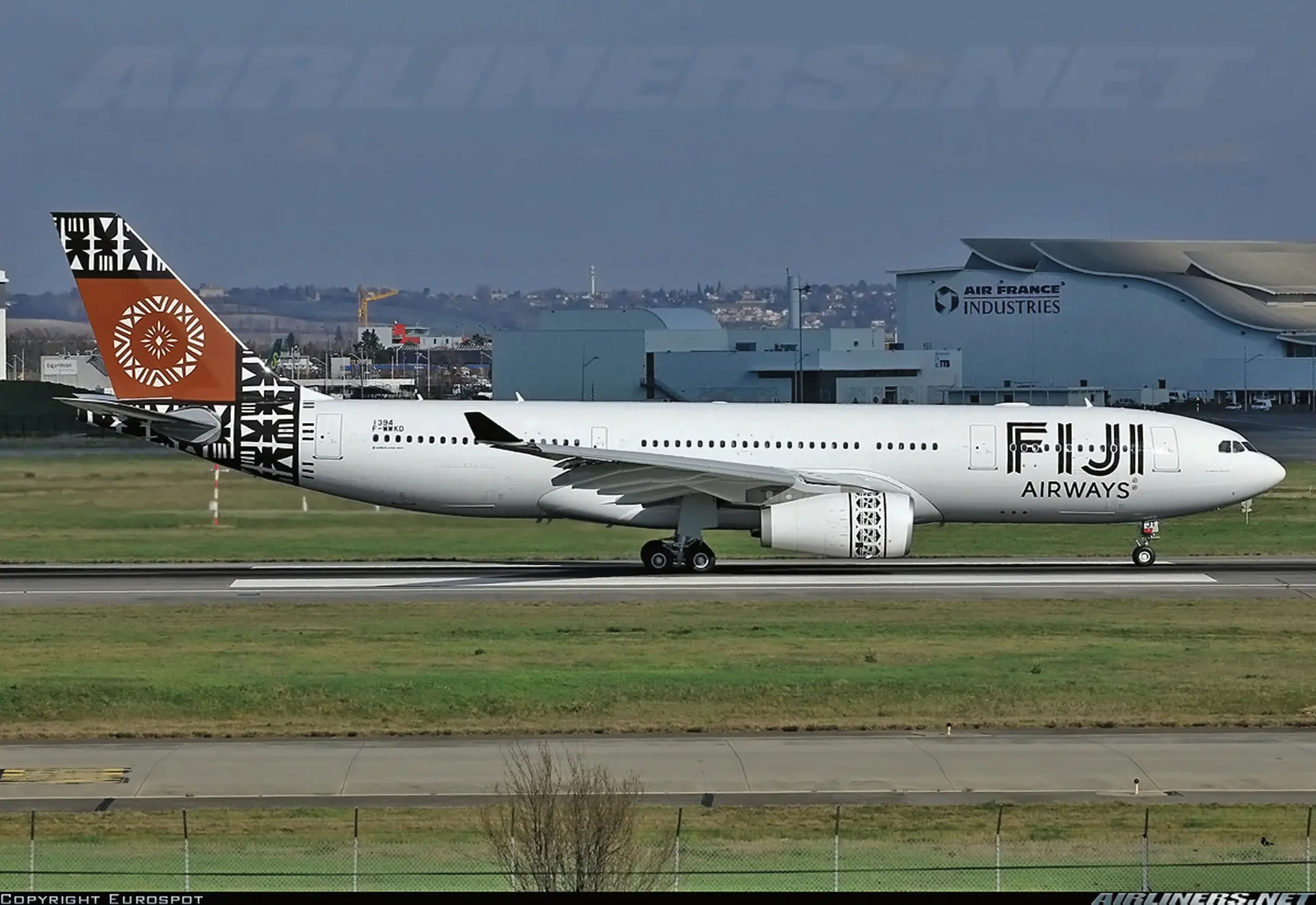 Fiji Airways Airbus A330-243. Photo: airliners.net