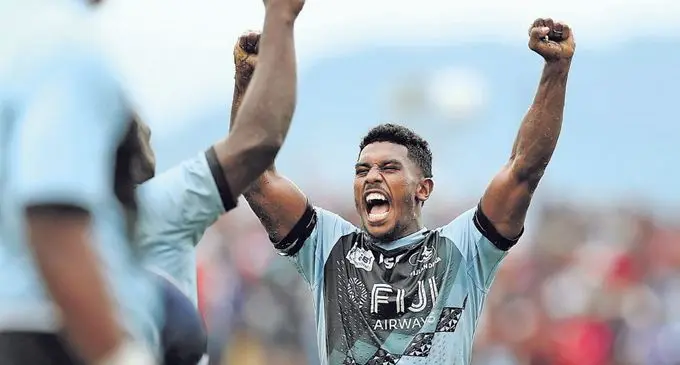 Frank Lomani was the Fijian Drua’s vice-captain when they won the Australia’s National Rugby Championship in 2018. He now plays for Melbourne Rebels in the Super Rugby AU and could return to play for the Drua in next year’s Super Rugby. Photo: Fox Sports