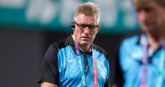 DISAPPOINTING!... Fiji Airways Flying Fijians coach John McKee.  Photo: Bruce Southwick/ZoomFiji