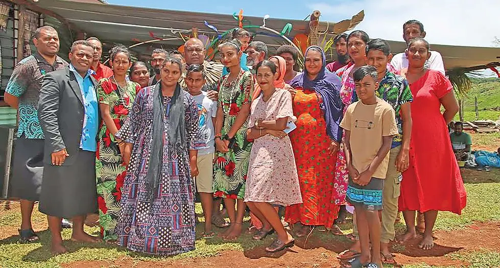 Droca Settlement members during the commissioning of the Borehole project on December 21, 2023 Photo: DEPTFO News