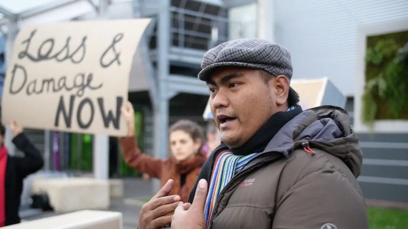Banaban activist Itinterunga Rae.