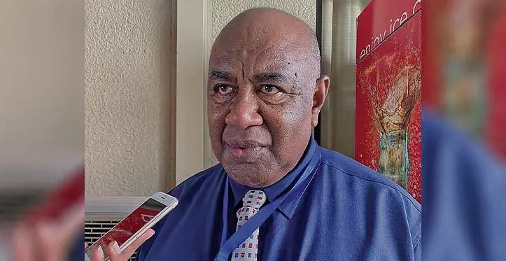 Reverend Setariki Merekula at the Vodafone Arena in Suva on September 5, 2023. Photo: Kelera Sovasiga