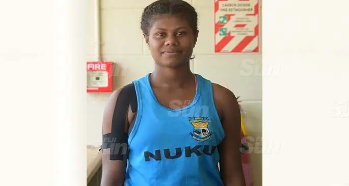 Nuku Secondary School athlete Mereoni Kutu at ANZ Stadium on March 5, 2021. Photo: Ronald Kumar