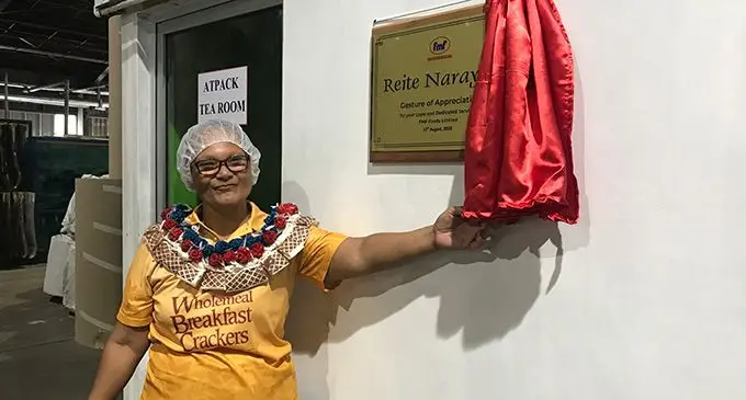 Reite Narayan opens the $24k tea room named after her. Photo: Laisa Lui