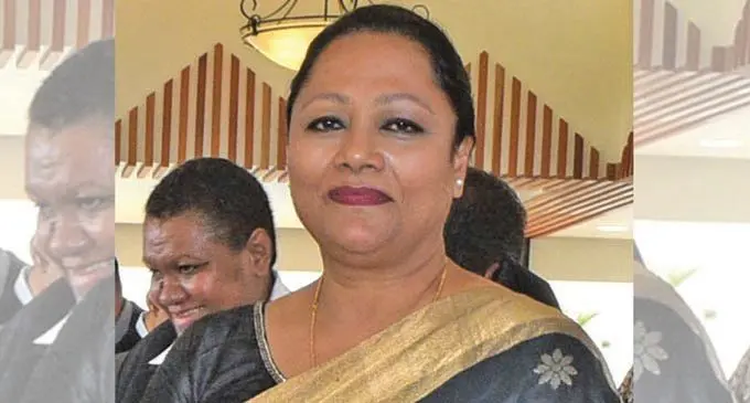 Minister for Housing and Community Development, Premila Kumar.