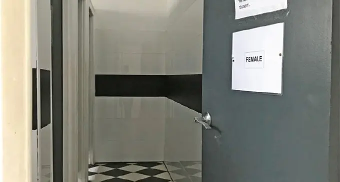 The toilet in question.