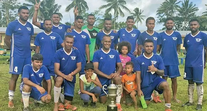 Rewa Football Association local league chmapions, Kasavu, after winning against Nakasi Police.. Photo: Rewa FC