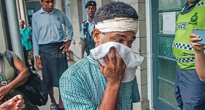 Vetaia Nacagica at the Suva Magistrate’s Court on January 8, 2024. Photo: Leon Lord