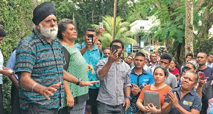 University of the South Pacific Vice Chancellor Professor Pal Ahluwalia.