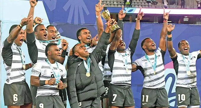Fiji Airways Fijian 7s Men’s team crowned Rugby World Cup Sevens 2022 champions. Photo: World Rugby