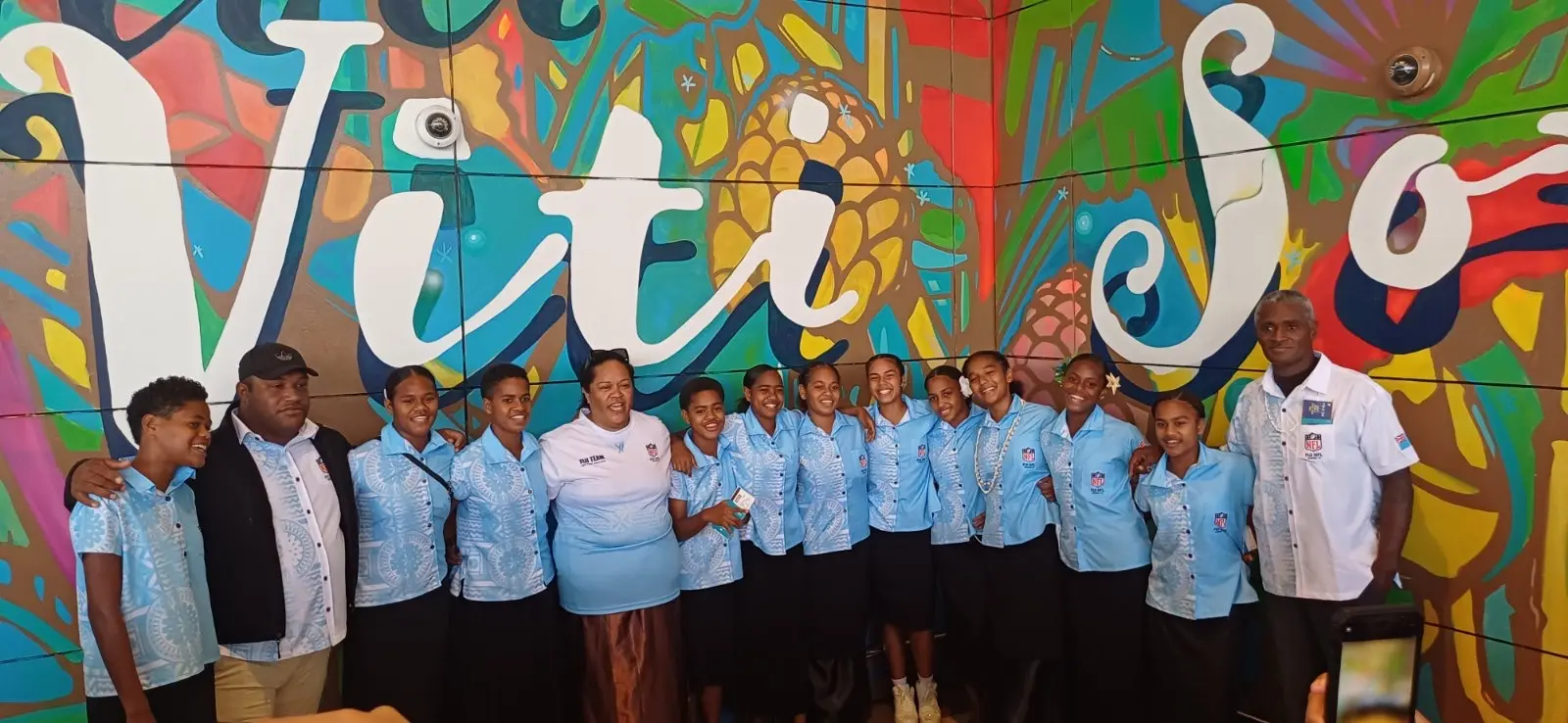 Fiji U15 NFL Flag team 