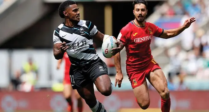 Rising Fiji Airways Fijian 7s rover, Kaminieli Rasaku
