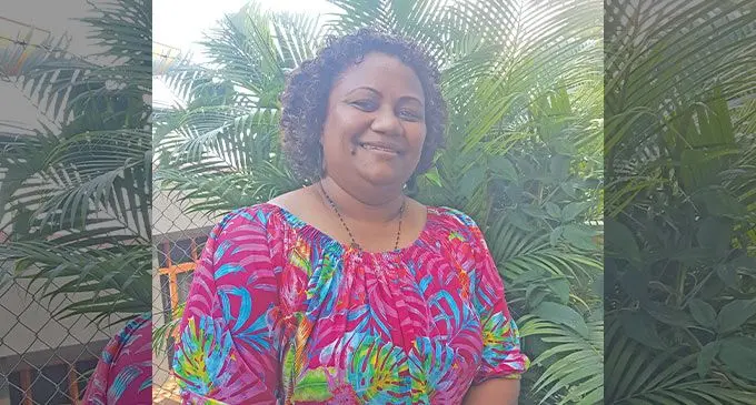 Jane Maiwai Madden at Kshatriya Hall, Suva. Photo: Viliame Tawanakoro