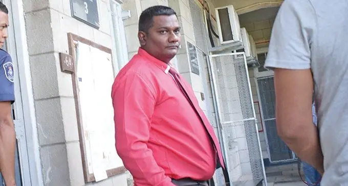 Pastor Ravinesh Chand outside High Court in Suva on April 10, 2019.   Photo: Ronald Kumar