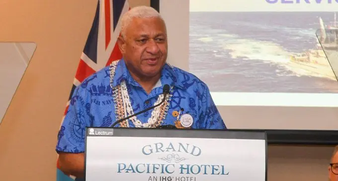 Prime Minister Voreqe Bainimarama. Photo: DEPTFO