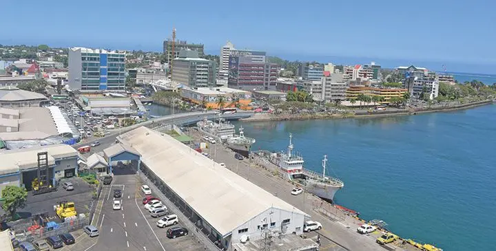An aerial shot of Suva City. Photo: Ronald Kumar