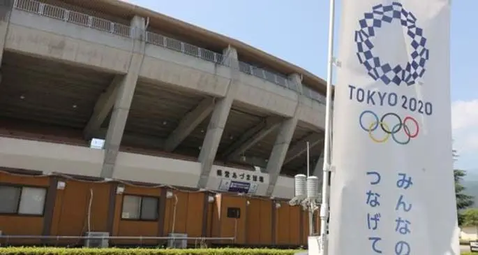 Photo taken on Feb. 2, 2020 shows the Ariake Arena in Tokyo, Japan. This newly built venue will be used for the Tokyo Olympic volleyball games and Tokyo Paralympic wheelchair basketball games. (Xinhua/Du Xiaoyi)