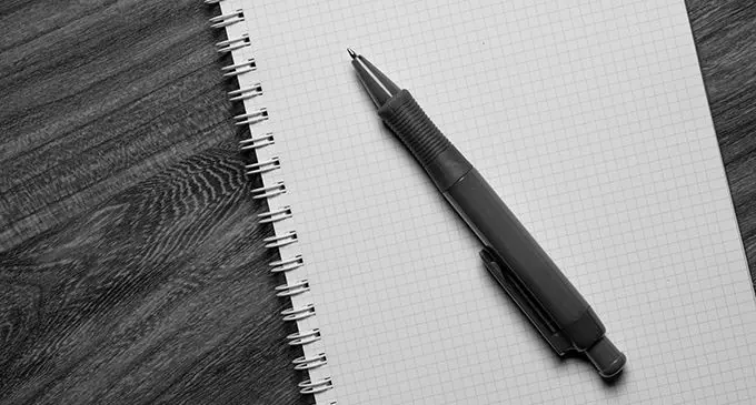 pen and paper