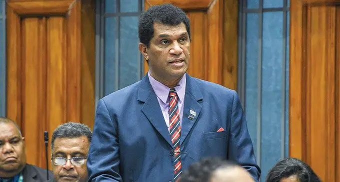 Minister of Education Aseri Radrodro in Parliament on December 3, 2024. Photo: Parliament of Fiji