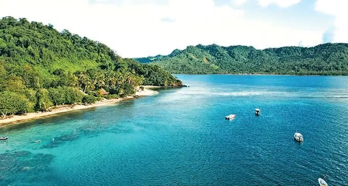 Qamea Island. 