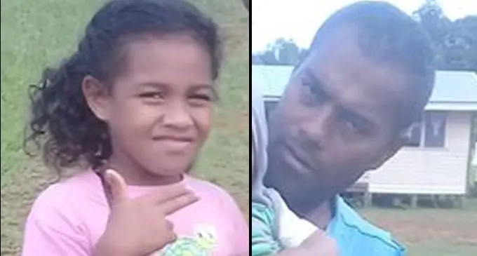 Napolioni Kaitavu (senior) and daughter Aliti,
