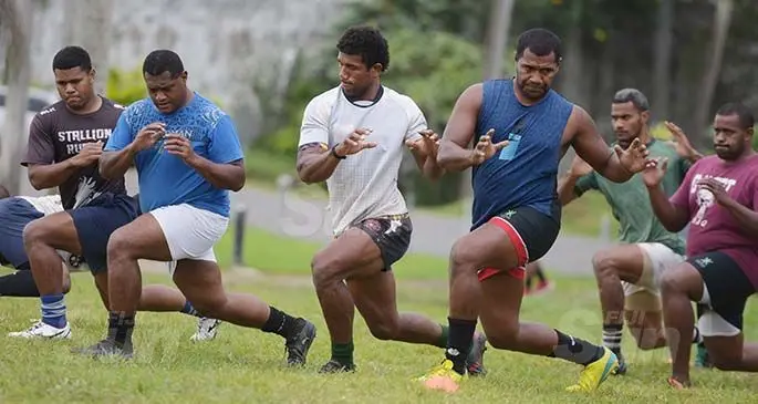 Members of the Naitasiri team training at Ram Lakhan Park in Samabula on July 21, 2020. Photo: Ronald Kumar