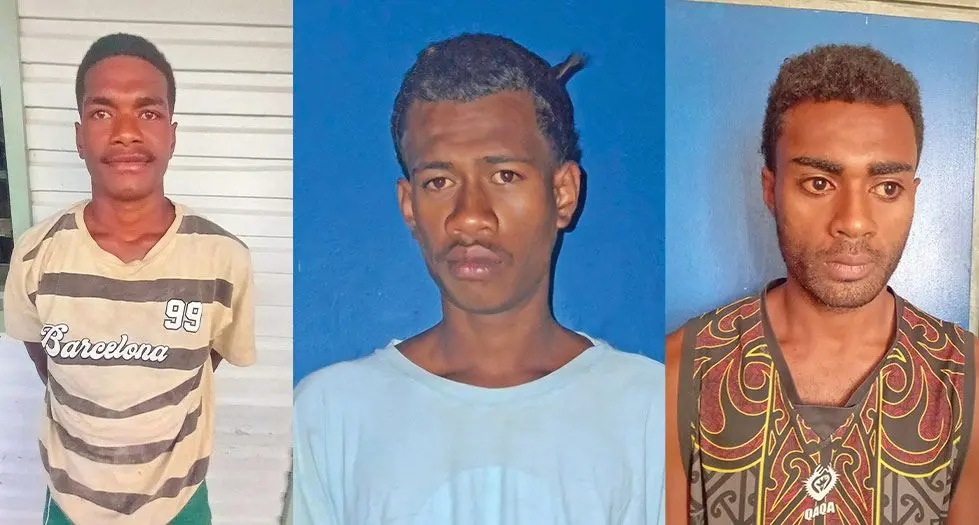 Onisivoro Qaqa(left), Rokotui Babasiga(middle), Samisoni Rokoua.