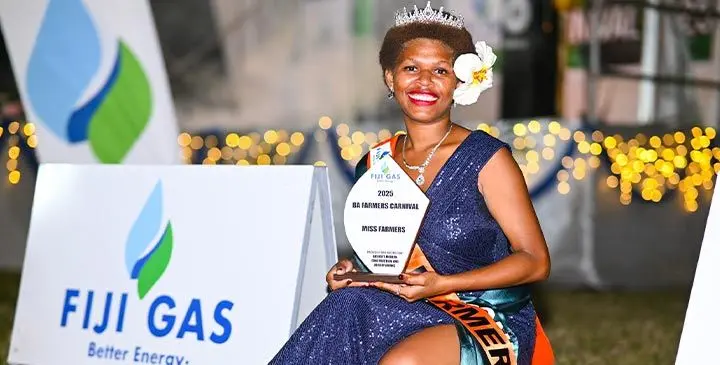 Fiji Gas Ba Farmers Carnival queen, Mole Kabu.  