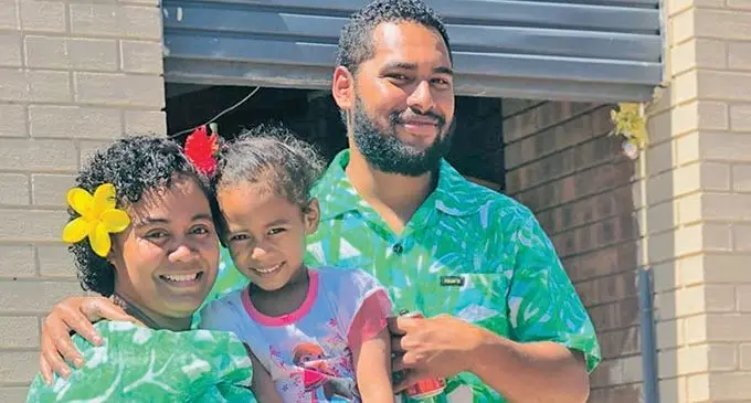 The late Ana Kaluva Soqovata Onorua with her husband Seci Onorua and daughter Viniana Onorua.