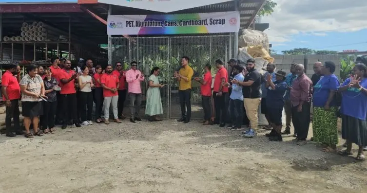 A new recycling facility in Ba is