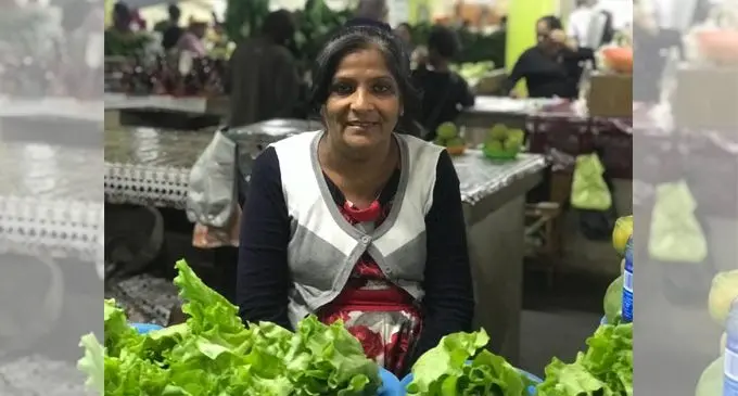 Hamida Bi at Suva municipal market on May 2, 2018. Photos: Nacanieli Tuilevuka