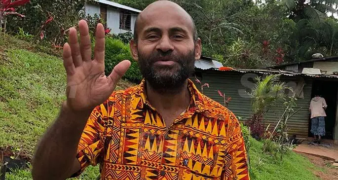 Lotu Vanua leader Timoci Nacola, outside his home in Bucalevu Village in Ra. Photo: Ivamere Nataro