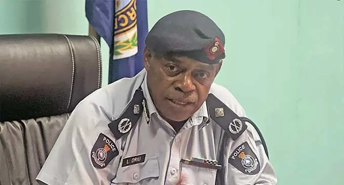 Fiji Police Chief Operations Officer, Assistant Commissioner of Police (ACP) Livai Driu.