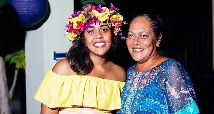 Rosemary Rova with daughter Cheyenne.