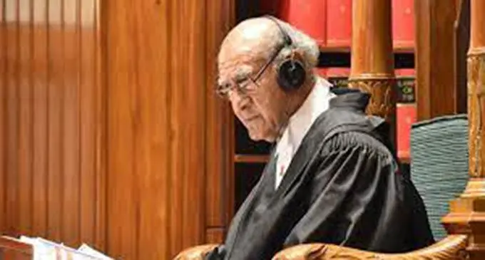 Speaker of Parliament Ratu Epeli Nailatikau 