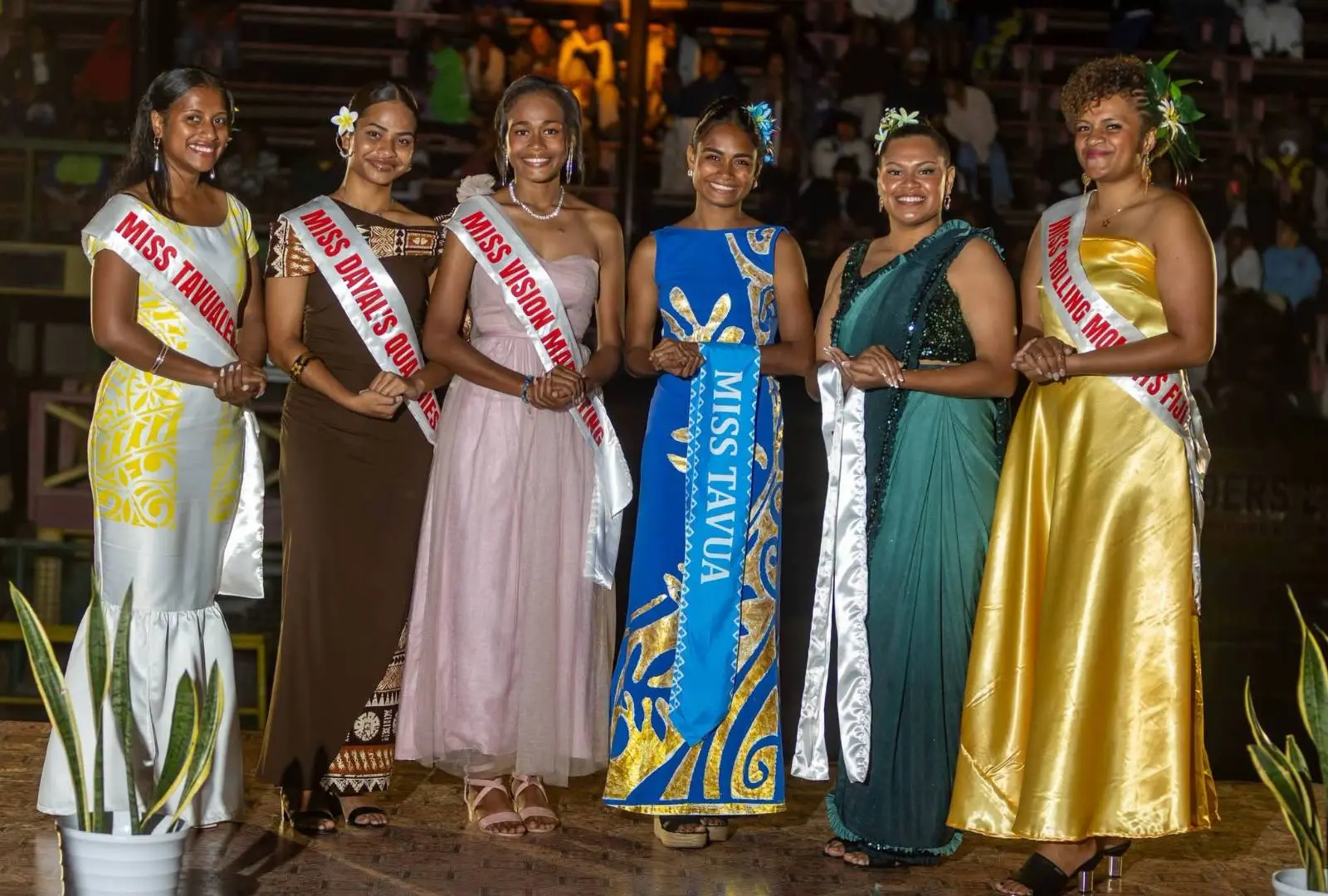 Contestants of the Vodafone Gold N Water Carnival 2026 in Tavua.