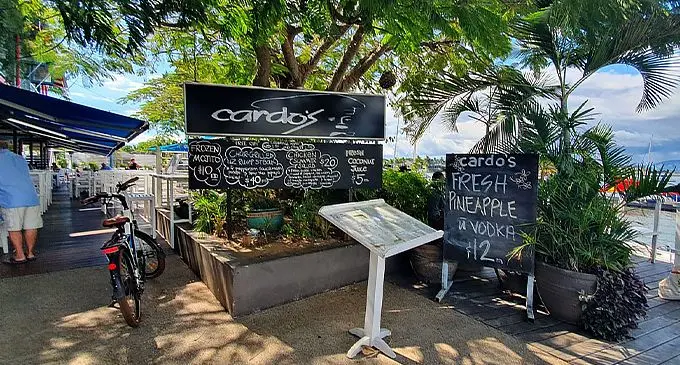 Cardo's at Port Denarau.