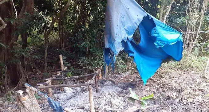 What was left of  Tila Vakalalabure’s property.