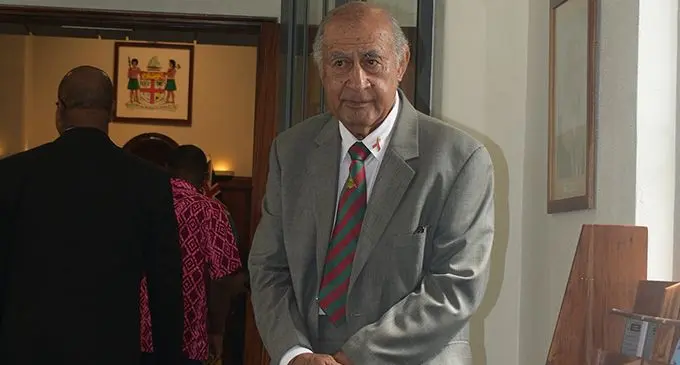 Newly elected Speaker of Parliament Ratu Epeli Nailatikau at the parliament house on February 11,2019.Photo:Simione Haravanua.